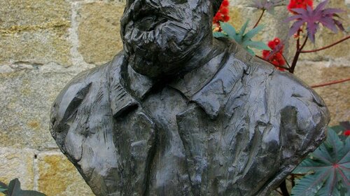 Le buste de  Claude Monet