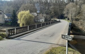 Vervy  (Moulin, pont et croix)